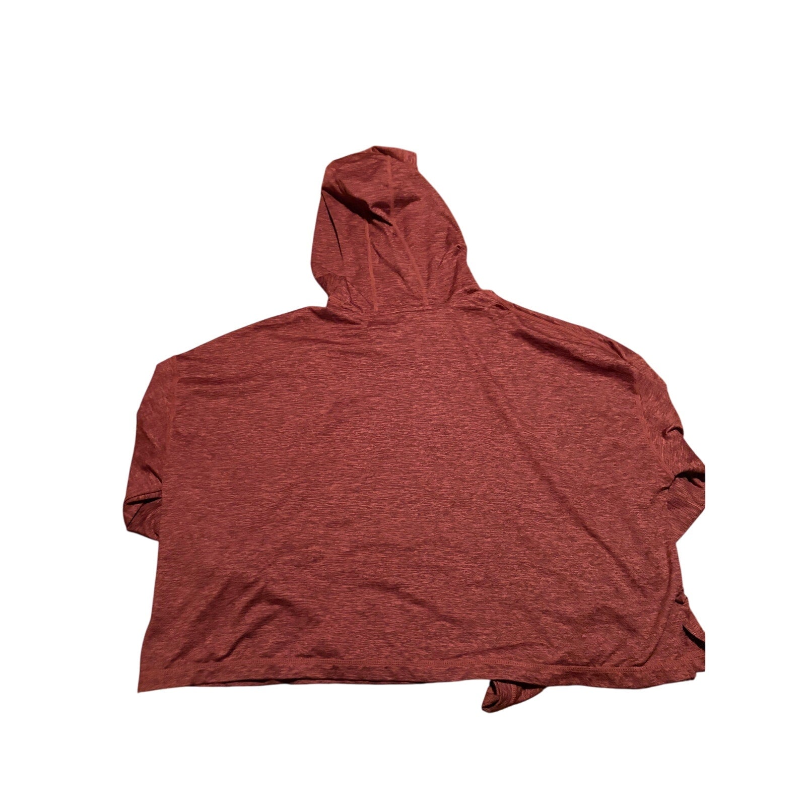 Athleta Maroon Long Sleeve Workout Top Sz Small
