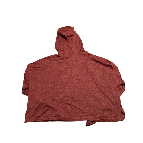 Athleta Maroon Long Sleeve Workout Top Sz Small